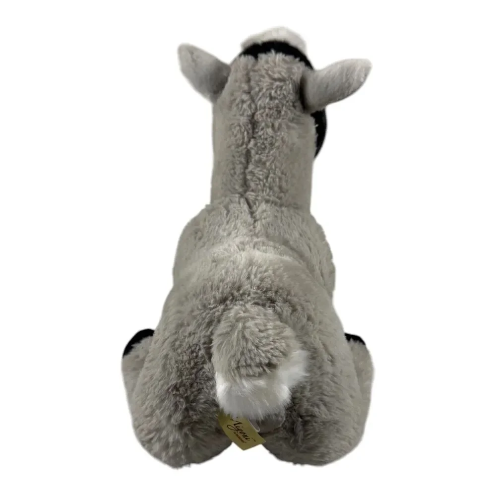 Aurora Myoni 2021 Gray Pygmy Goat Plush Stuffed Animal